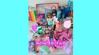 Operation Christmas Child - Barbie 10 to 14 girl unboxing!