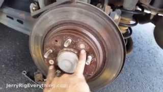 Mazda 6 Brake Pad and Rotor Replacement, Easy Repair!