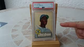 1952 Topps Minnie Minoso rookie card, baseball MLB HOF, cuban player. Chicago White Sox, Cleveland.