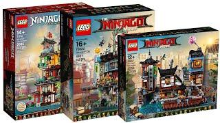 All LEGO Ninjago City Sets 2019 2021 Compilation/Collection Speed Build