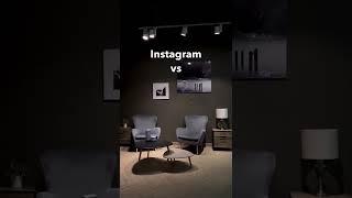 Instagram vs relity