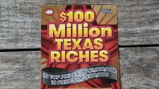 $100 Million TEXAS Riches Scratch Off