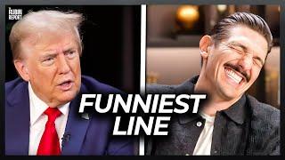 Andrew Schulz Laughs Out Loud at Trump’s Blunt Response to This Question