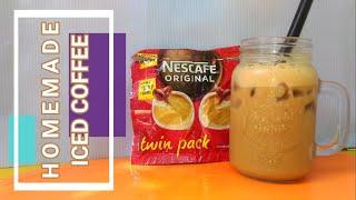 HOMEMADE NESCAFE ICED COFFEE | 3 in 1 Nescafe