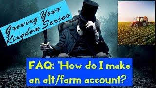 Evony - FAQ: "How can I make another account to use as a farm!" #evony #evonythekingsreturn