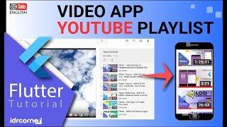 Flutter -  Video Player menggunakan Youtube Playlist