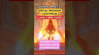 REDEEM NOW! 3 PRIMOGEMS CODES! EXPIRING SOON! #genshinimpact #redemptioncode #primogems #freecode