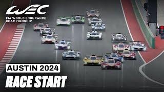 Race Start and First Laps  I 2024 6 Hours of COTA I FIA WEC