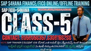 SAP FICO S4HANA training in telugu,Getting Started with SAP FICO in S/4HANA | Beginner Tutorials #5