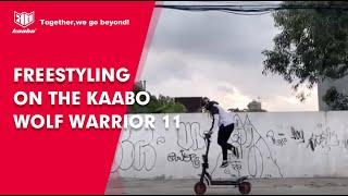 Freestyling On The Kaabo Wolf Warrior 11 | Kaabo Official
