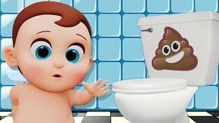 Potty Training | Poo Poo Potty Song | 3D Nursery Rhymes And Kids Songs By @meekosfamily