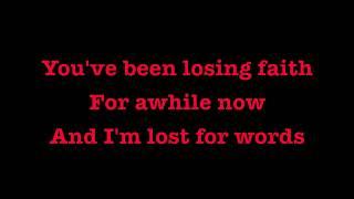 I Don't Wanna Lose You - Jamestown Story (lyrics)