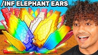 Grow A Garden OWNER Gave Me INFINITE RAINBOW ELEPHANT EARS..
