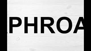 How To Pronounce Laphroaig