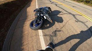 It Finally Happened | Fz09 Crash Lowside