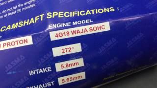 Unboxing Jasma 4G18 camshaft