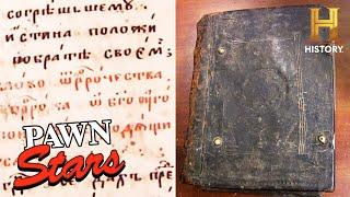 Pawn Stars: MYSTERIOUS Old Book Makes Rick a HUGE Profit (Season 6)