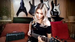 Meshuggah - Acrid Placidity ( solo cover by Zarina Rybakova)