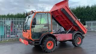 2010 AUSA M250 DIESEL TIPPER C/W AUXILIARY HYDRAULICS