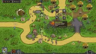 Прохождение Kingdom Rush Frontiers Veteran - Level 10 Маква Урку 3 Stars