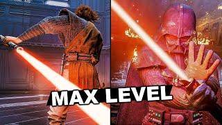 Star Wars Jedi Survivor - MAX LEVEL Jedi Vs All Main Bosses + Ending (NO DAMAGE / GRANDMASTER)