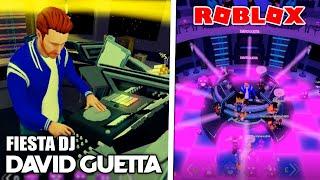  EL CONCIERTO DEL DJ DAVID GUETTA EN ROBLOX!  EVENTO COMPLETO - Naiverk