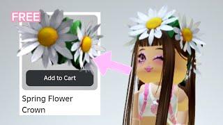 GET THIS FREE ITEM WHILE YOU CAN  SPRING FLOWER CROWN 