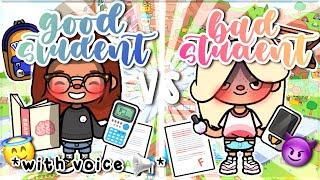 Good Student  Vs Bad Student || *WITH VOICE*  || Toca Boca Roleplay