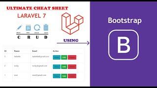 Laravel 7 Crud Using Bootstrap Modal | Step by Step | Complete Tutorial | Explained Easyway