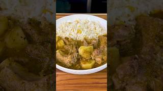 My Husband's favorite Costillas con Papas en Salsa Verde #shorts