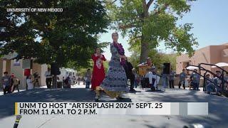 UNM ARTSSPLASH 2024 plans announced