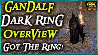 Gandalf the Dark (With Ring) Overview | Edain Hero Submod | - 4k