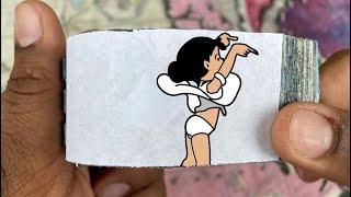 Doraemon Cartoon Flipbook #165 | Nobita Lifts Shizuka Skirt Flip Book | Flip Book Artist 2023