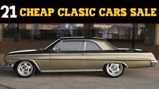21 Classic Cars for Sale by Owners TODAY – Rare Deals You Can't Miss!