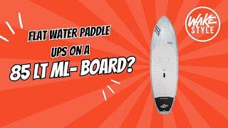 Flat Water Paddle Ups On a Mid-Length Foil Board?