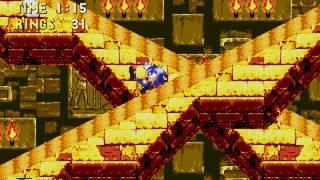 Road to Sonic Mania: Sonic 3&K Sandopolis Zone Act 1 Part 1