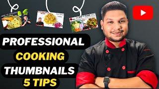 Cooking Thumbnail kaise banaye 2023| How to make Cooking Channel Thumbnail in 2023.