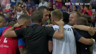 UEFA Champions League. J. Mosquera goal (Plzen 2:1 Sheriff)