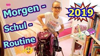 Meine Morgenroutine Schule | Morning Routine Schule 2019 |