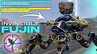 Ancile Can Now Be Equipped On The UE Fujin... INVINCIBLE Shielding - GODLIKE | War Robots