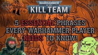 5 ESSENTIAL Phrases EVERY Warhammer Player Needs to Know