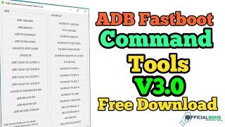 ADB Fastboot Command Tools V3.0 Latest Version 2020