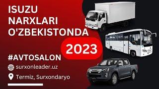 2023 ISUZU narxlari avtosalon SamAuto O'zbekiston (исузу автосалон нархлари СамАвто Ўзбекистон)