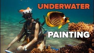 Underwater Painting by Olga Belka