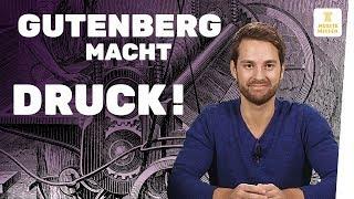 Johannes Gutenberg - Erfinder des Buchdrucks? Geschichte einfach erklärt