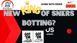 Erden's Kitchen - [Learn with Erden] New King of SNKRS BOTTING? Tutorial for uSNKRS made by uTools.