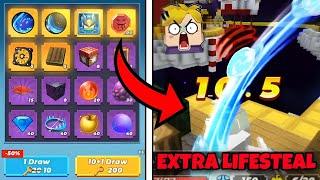 This Sword Effect Give you Extra Lifesteal in Bedwars!!  || [Blockman Go]