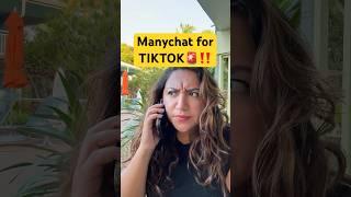  Manychat for TikTok is OFFICIALLY here in LATAM  #manychat #tiktok #contentcreator