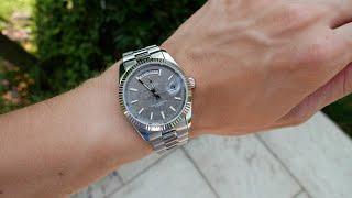 Cadisen C8215G || Wunderschöne Hommage an die Rolex DayDate mit Meteorit Zifferblatt