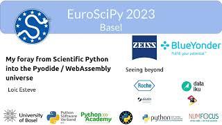 EuroSciPy 2023 - My foray from Scientific Python into the Pyodide / WebAssembly universe